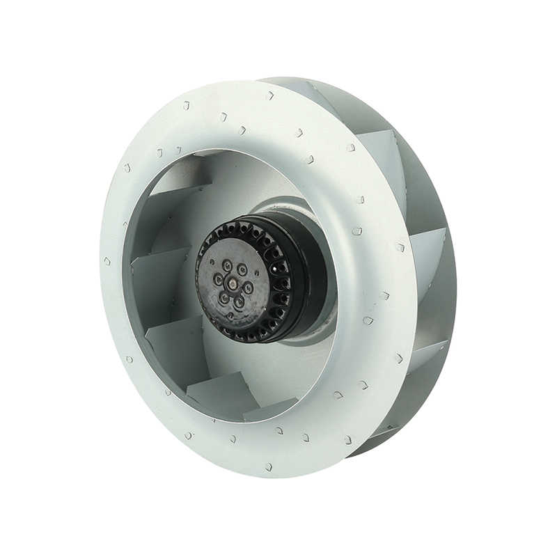 AC-250 جولة أحادية الاتجاه المتخلفة مروحة الطرد المركزي المنحني