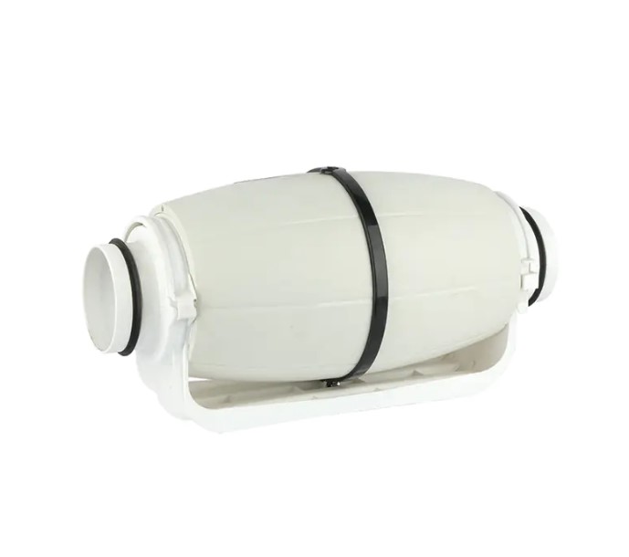 ما مدى هدوء المروحة الصامتة في مجرى الهواء أثناء الليل؟